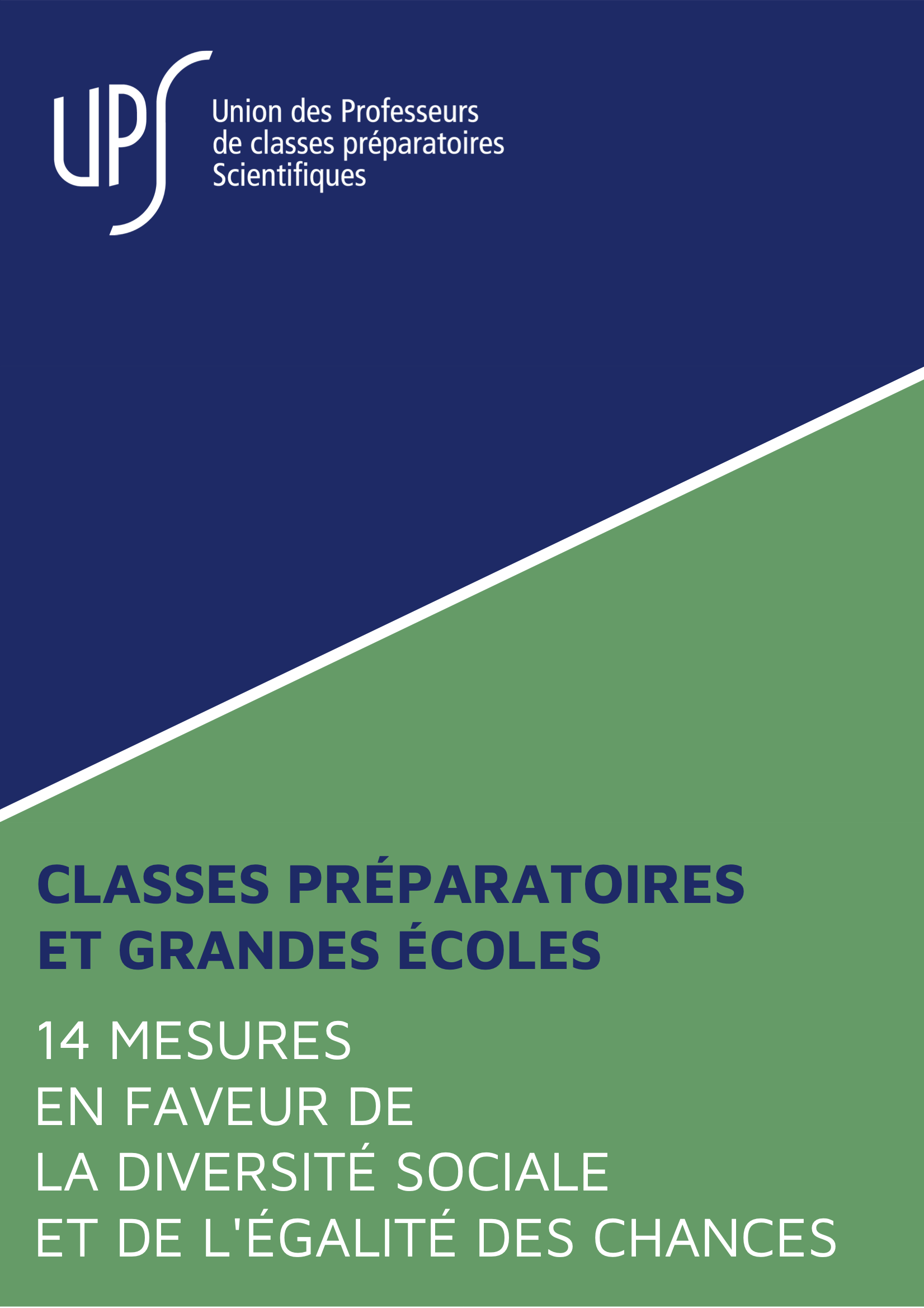 14 mesures pour la diversité sociale et l'égalité des chances